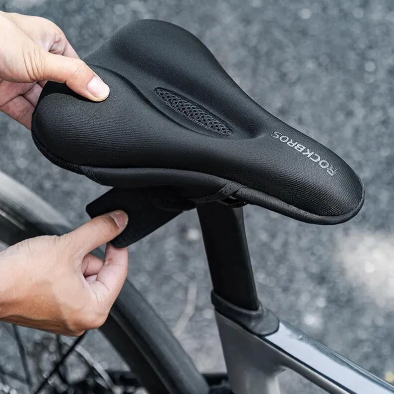 BreezePad™ | Housse de selle avec mousse à mémoire et maintien antidérapant