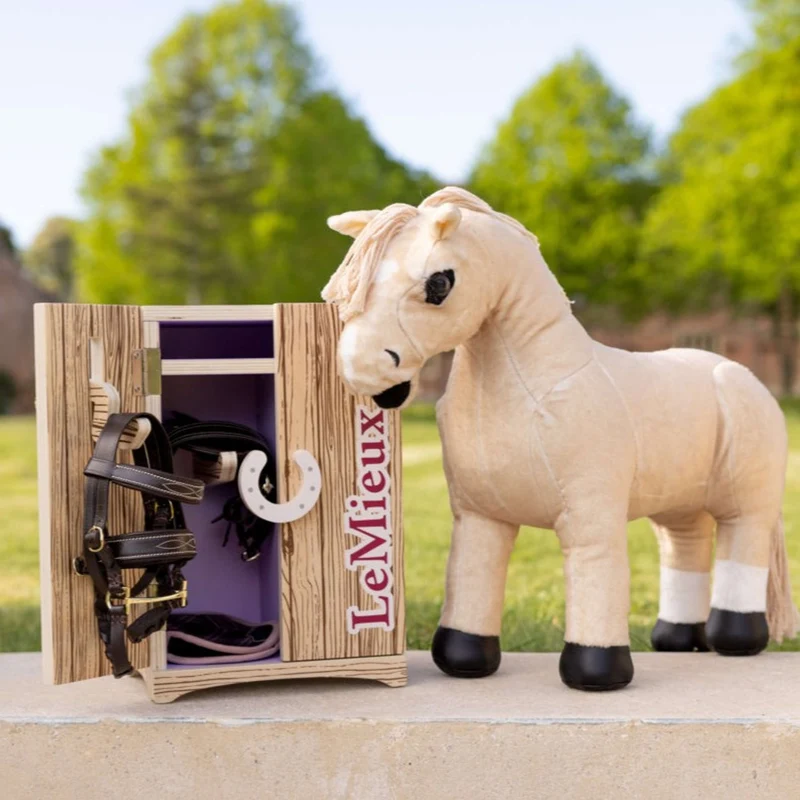LeMieux Toy Pony Tack Locker Wooden