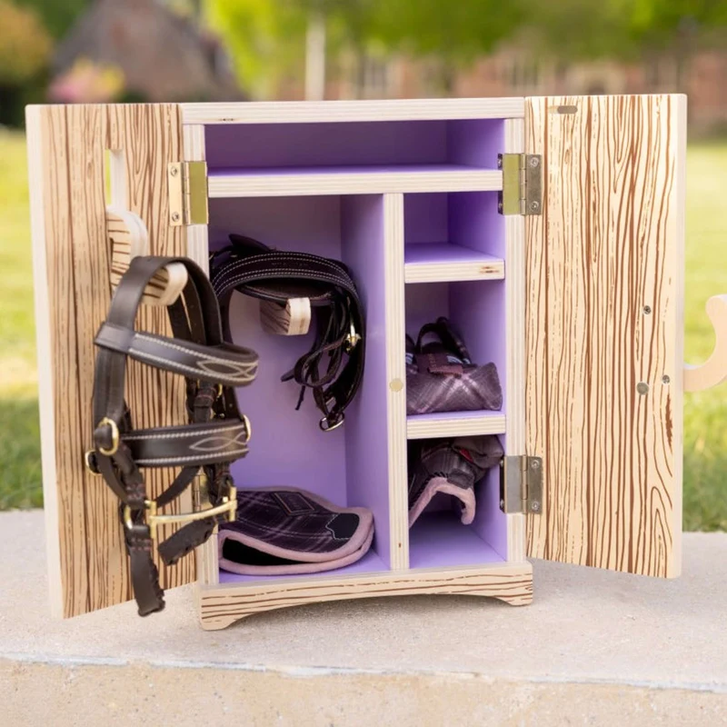LeMieux Toy Pony Tack Locker Wooden