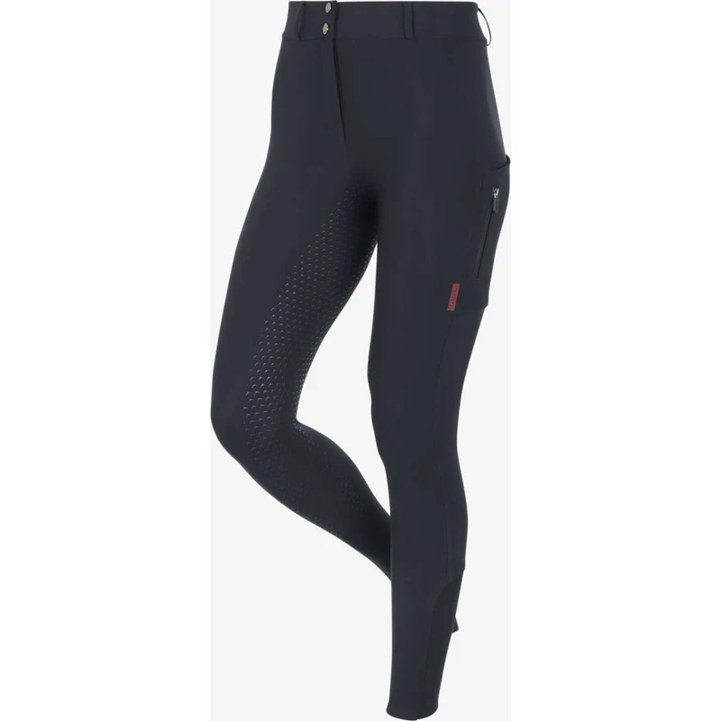 LeMieux Pantalon d'Équitation Stormwear Prise de Genou Noir