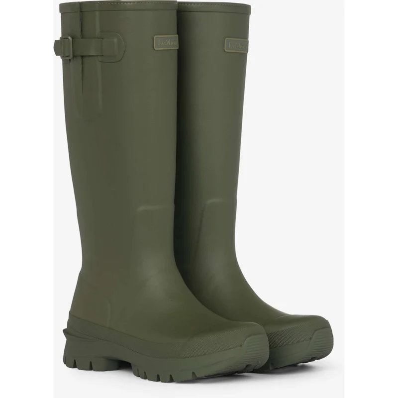 LeMieux Bottes de pluie Bramshaw Wellington Olive