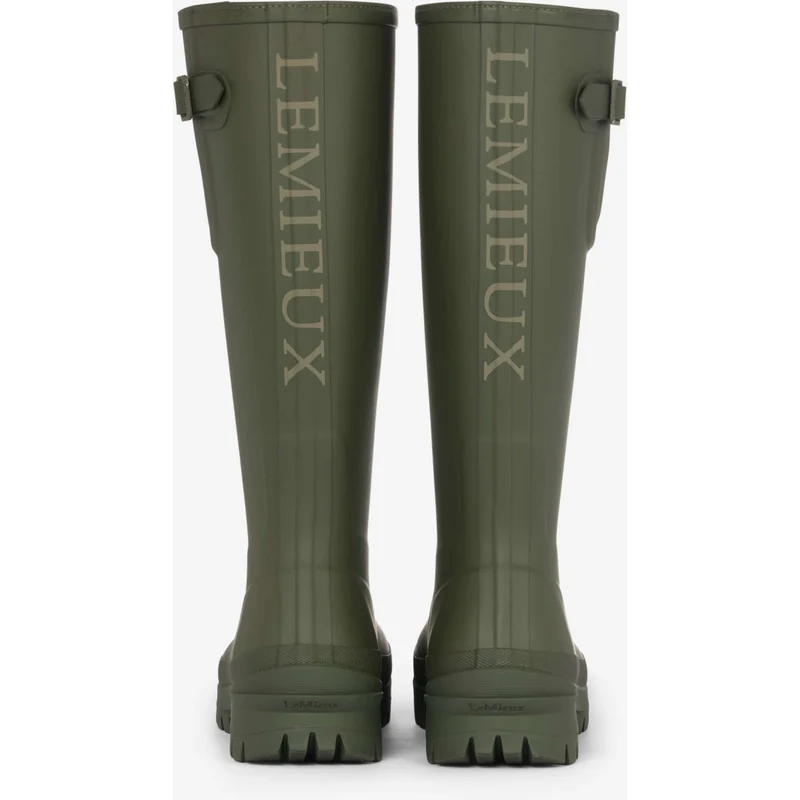 LeMieux Bottes de pluie Bramshaw Wellington Olive