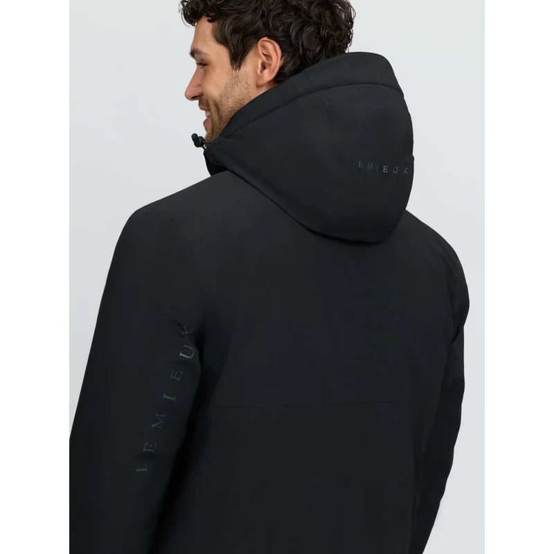 LeMieux Veste Longue Waterproof Training Hommes Noir