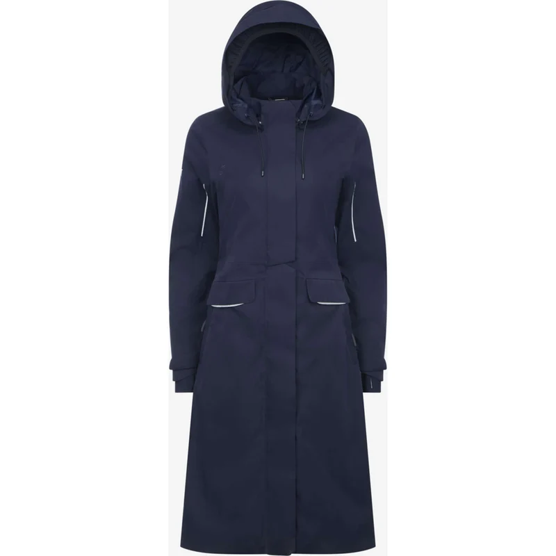 LeMieux Veste Longue Stormwear Performance Riding Marine