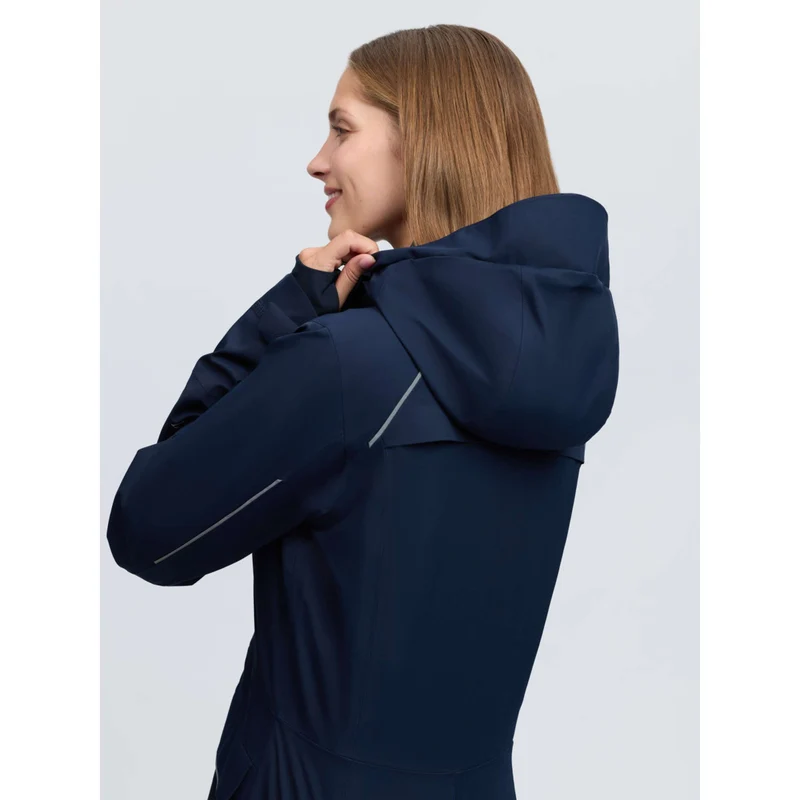 LeMieux Veste Longue Stormwear Performance Riding Marine