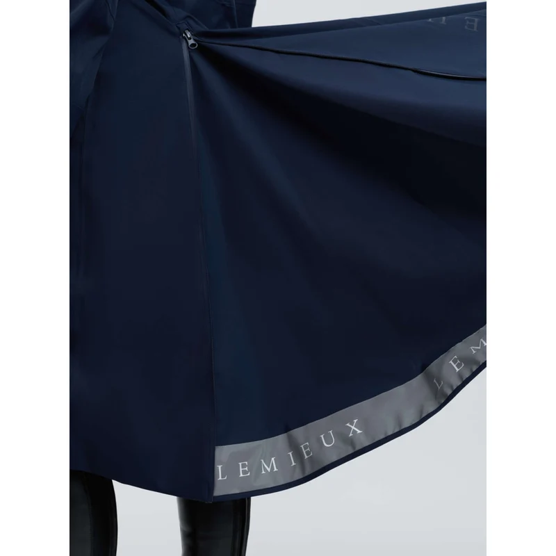 LeMieux Veste Longue Stormwear Performance Riding Marine