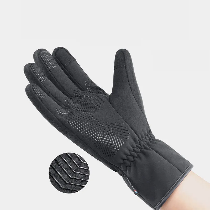 WindGuardX™ | Gants velo hiver avec barrière imperméable et chaleur constante