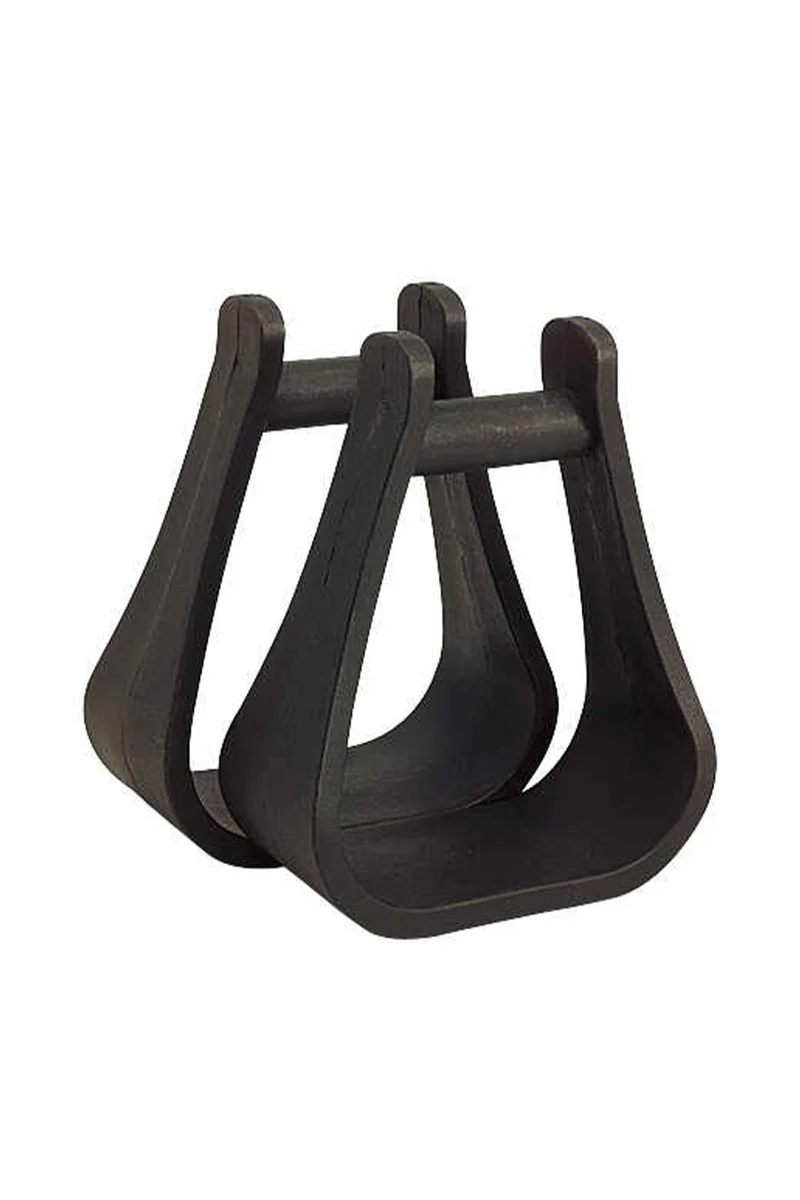 Étriers western composite Black Adultes