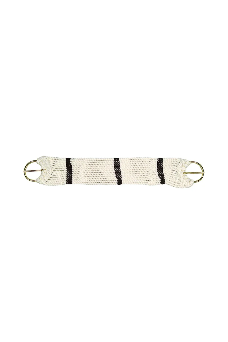 Sangle en coton avec brins White 60 cm