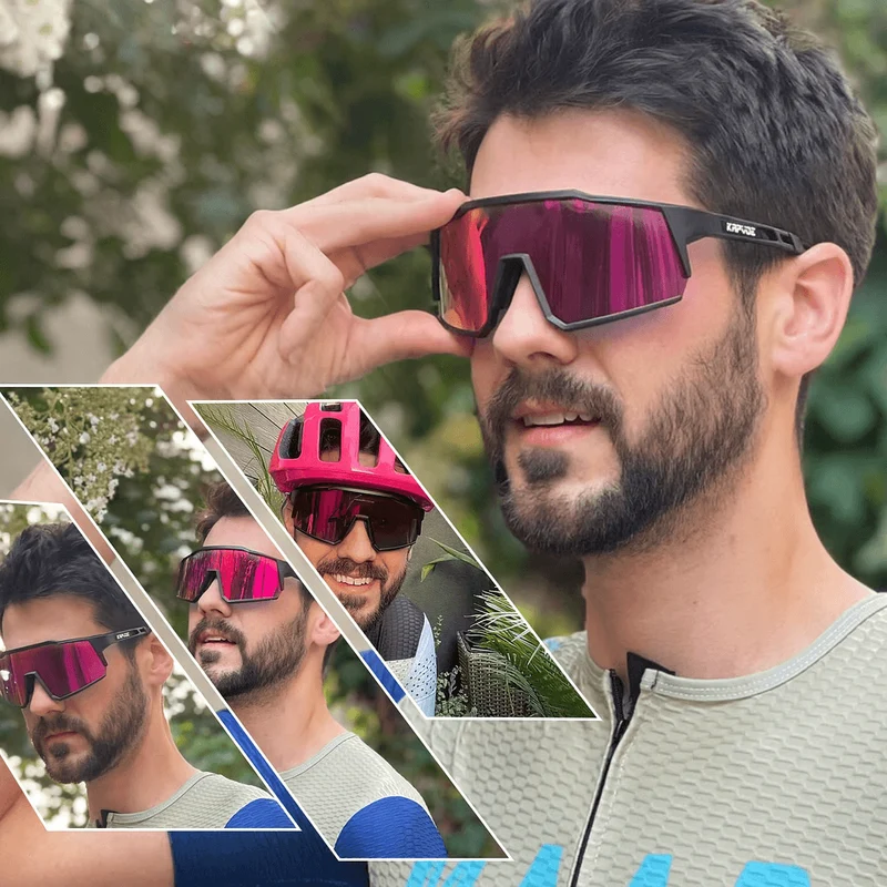 VeloVision™ | Lunette velo polarisée et anti-UV pour vision claire et confort durable