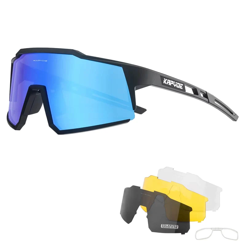 VeloVision™ | Lunette velo polarisée et anti-UV pour vision claire et confort durable