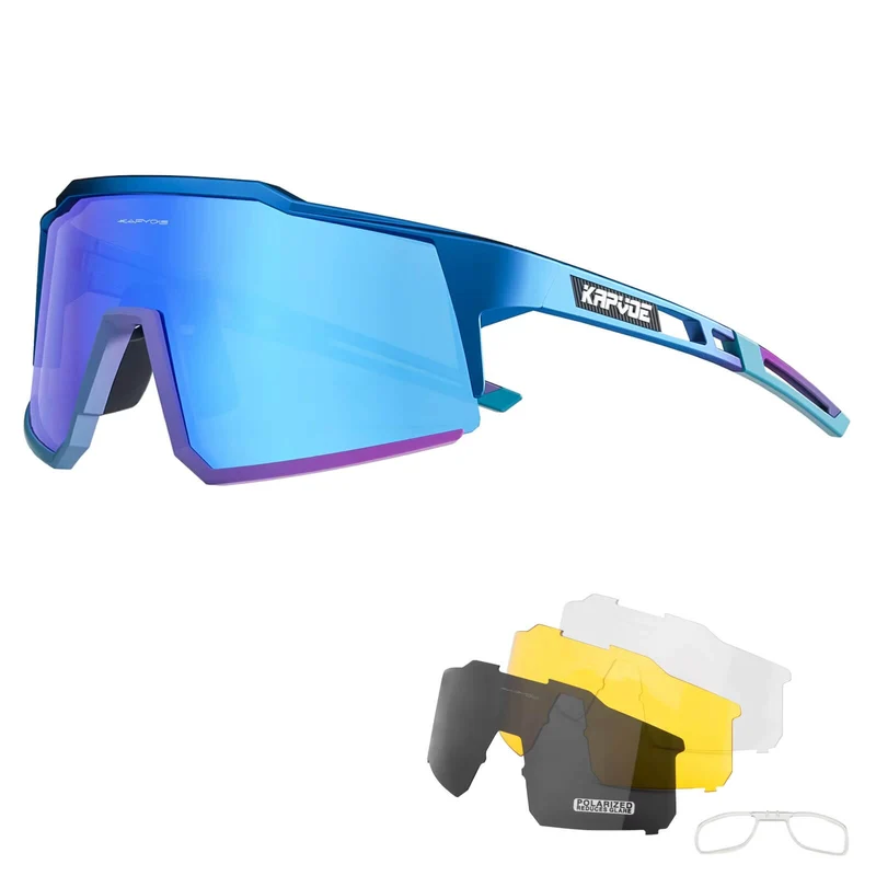 VeloVision™ | Lunette velo polarisée et anti-UV pour vision claire et confort durable