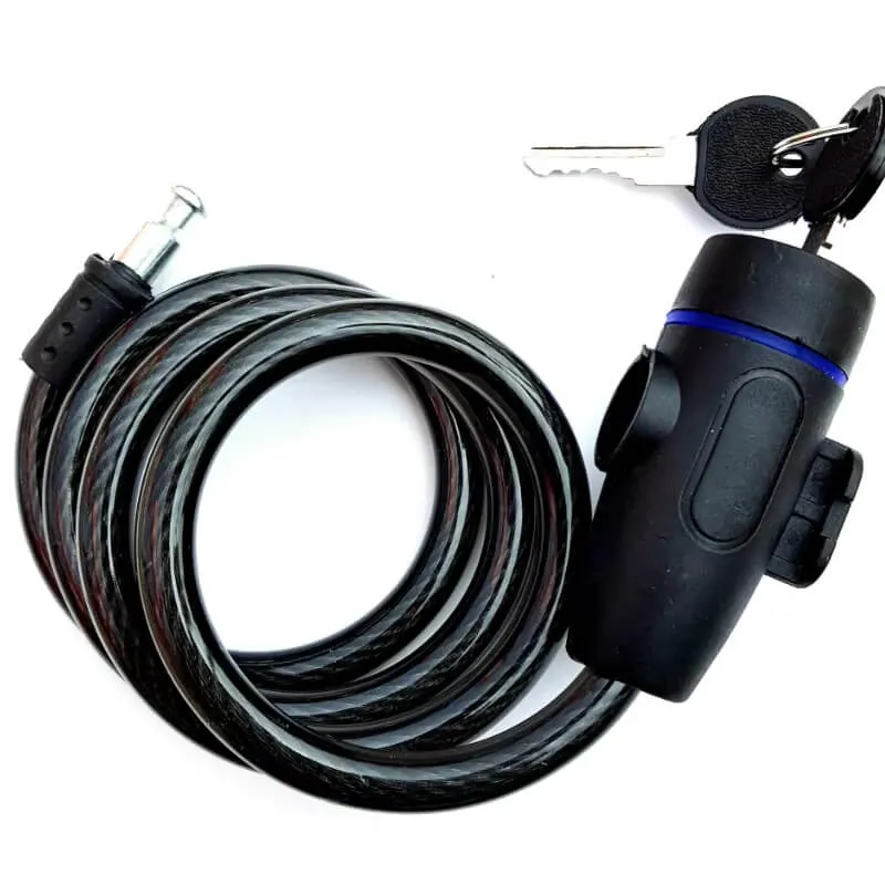 SecureLink™ | Antivol velo avec câble flexible et revêtement anti-rayures compact