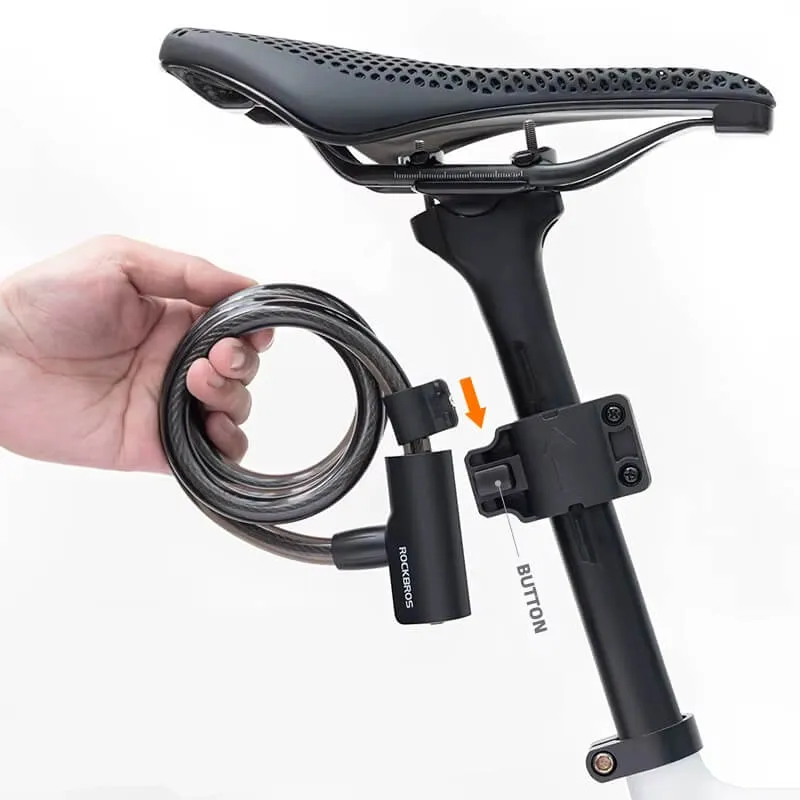 FrameLock™ | Antivol velo avec câble en acier et verrouillage rapide