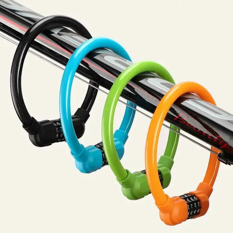 LockNest™ | Antivol velo avec câble renforcé et revêtement anti-rayures