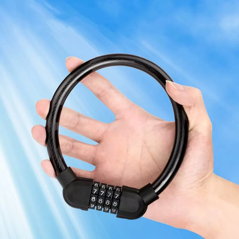 LockNest™ | Antivol velo avec câble renforcé et revêtement anti-rayures