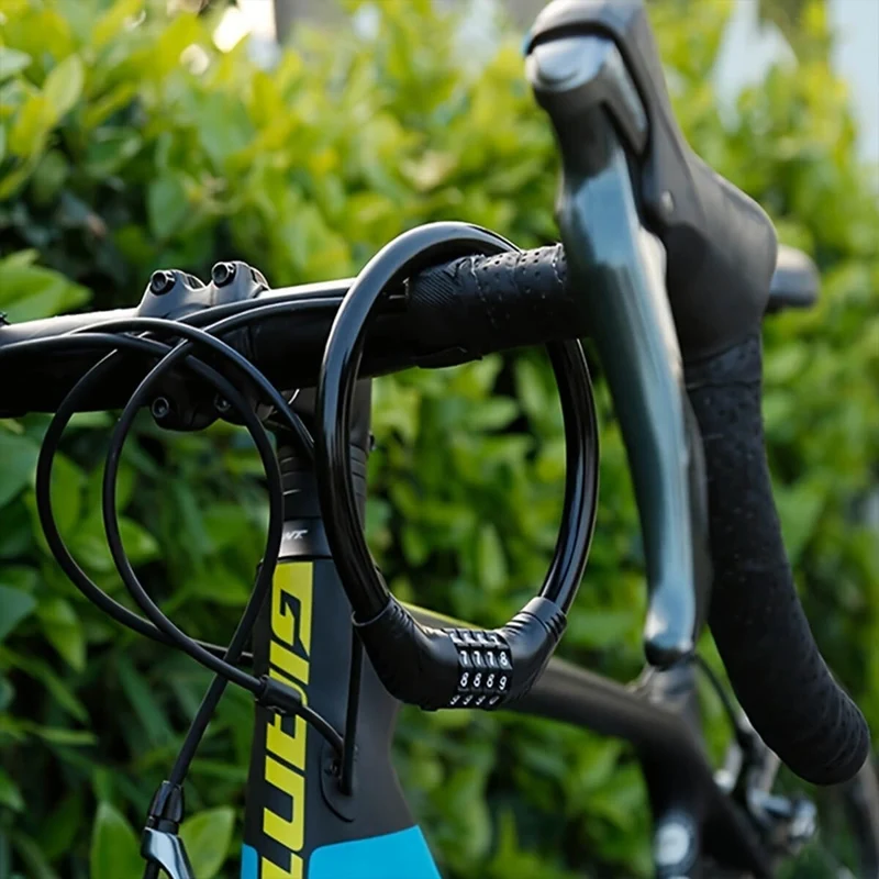 SafeSpin™ | Antivol velo compact avec verrouillage à code et protection anti-rayures