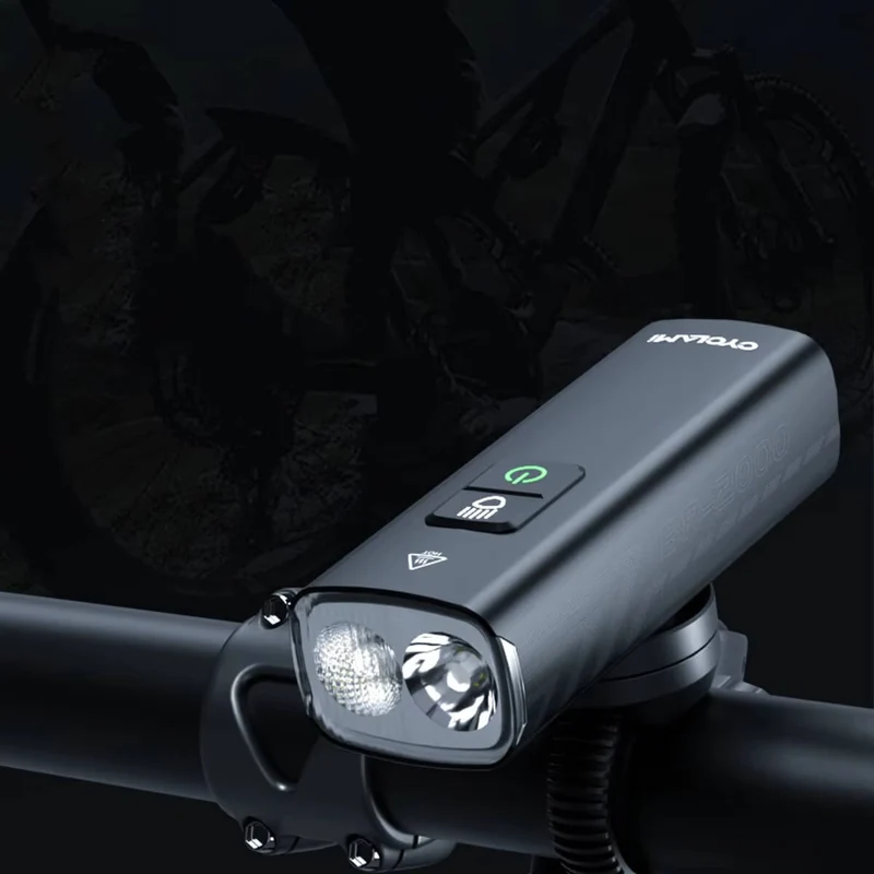 RayVolt™ | Eclairage velo puissant et orientable pour anticiper les obstacles et rouler en sécurité