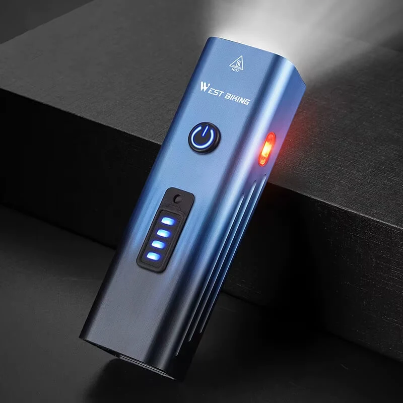 Glinto™ | Eclairage velo avec détection automatique et faisceau large anti-éblouissement