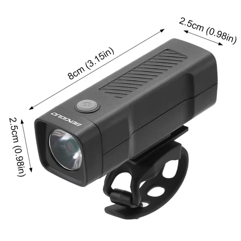 BrightModeRide™ | Eclairage velo compact et rechargeable pour une visibilité optimale