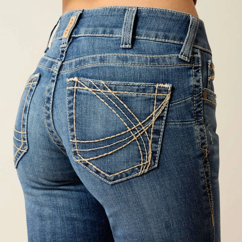 Ariat Jeans Estelle Straight Leg Femme Canadian