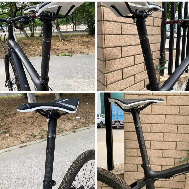 SlimPost™ | Tige de selle en carbone avec réglage rapide et confort renforcé