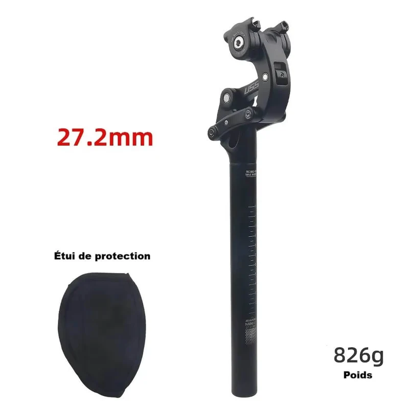StableRide™ | Tige de selle suspendue avec confort renforcé et stabilité optimale