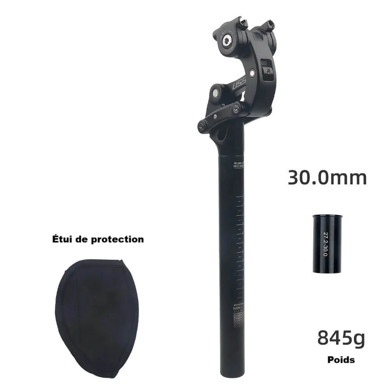 StableRide™ | Tige de selle suspendue avec confort renforcé et stabilité optimale