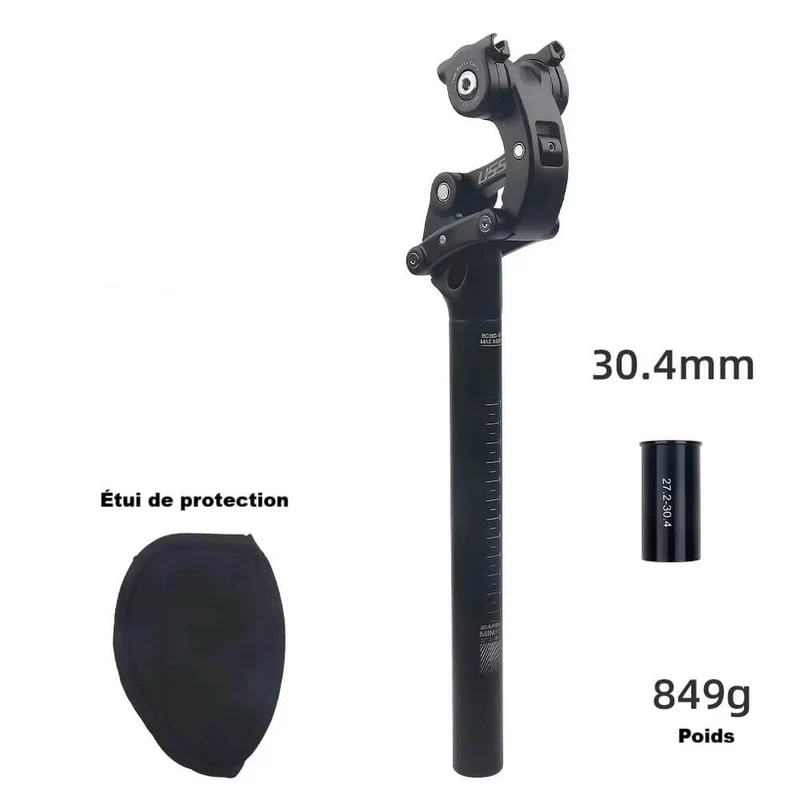 StableRide™ | Tige de selle suspendue avec confort renforcé et stabilité optimale