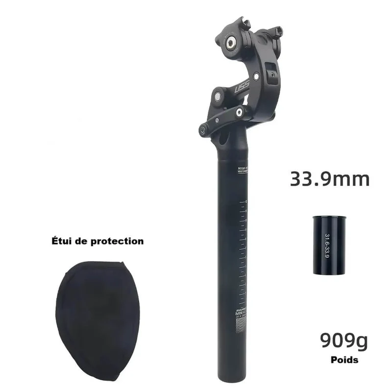 StableRide™ | Tige de selle suspendue avec confort renforcé et stabilité optimale