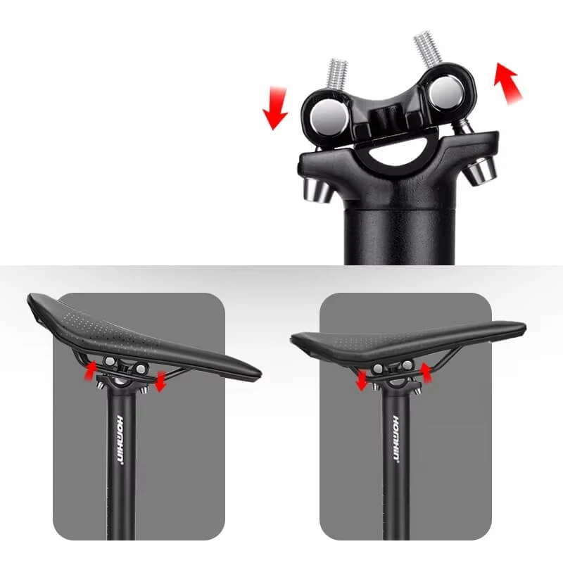 SaddleFix™ | Tige de selle avec posture ajustable et meilleure absorption des chocs