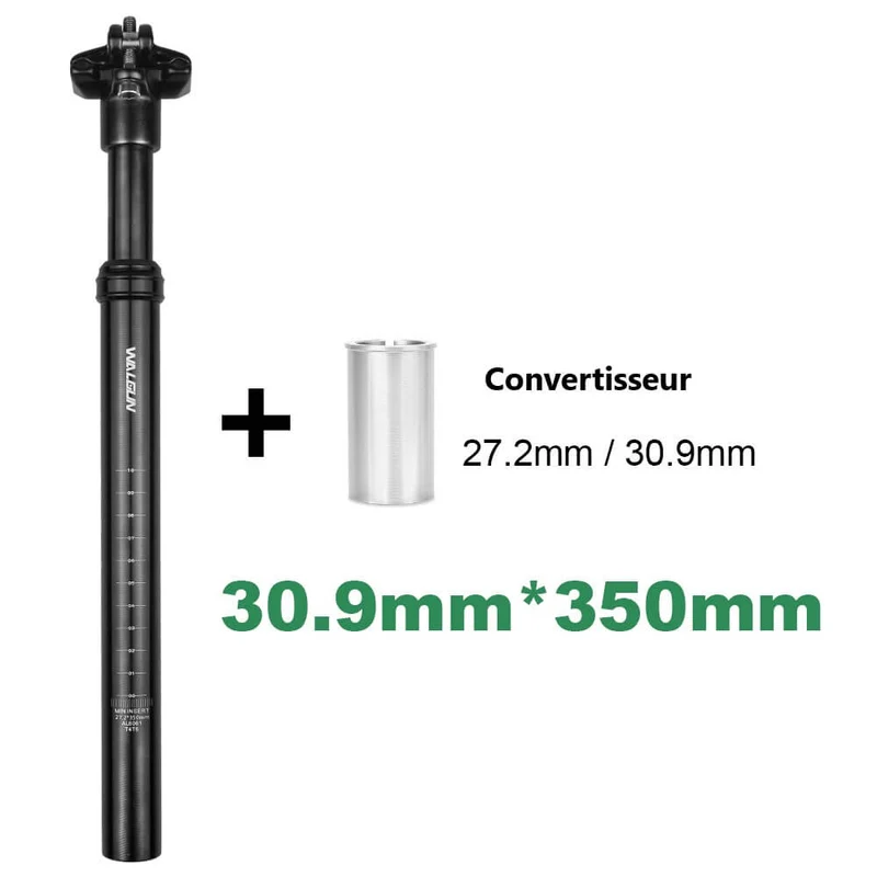 AbsorbiX™ | Tige de selle suspendue avec absorption renforcée et confort ajustable