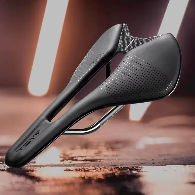 TurboTrack™ | Selle velo route avec base carbone et absorption des vibrations