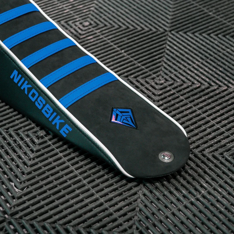 Housse De Selle - FIFTY HOLOGRAPHIQUE - Bleu