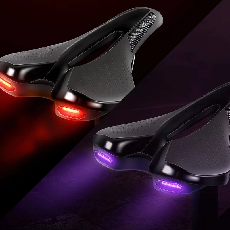 StratoFit™ | Selle velo route avec feu arrière intégré et confort longue distance