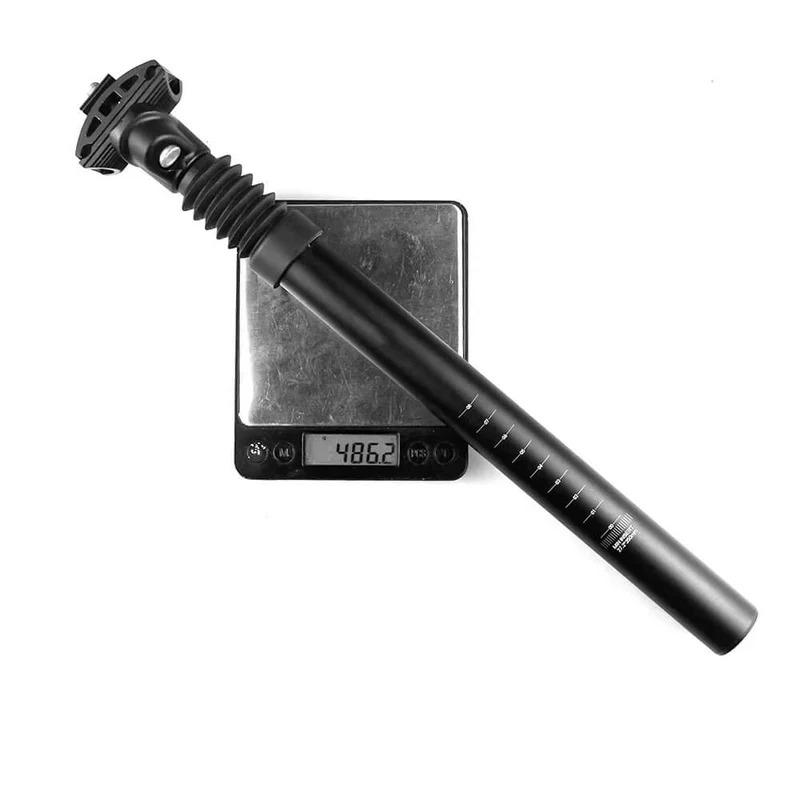 QuadLinkSuspensionPost™ | Tige de selle suspendue avec amorti réglable et soulagement dorsal
