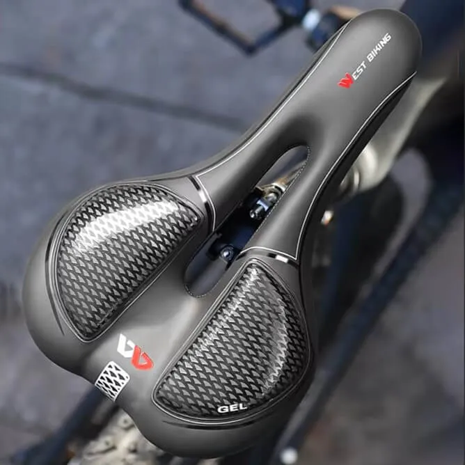 GComfortSaddle™ | Selle velo confort avec gel amortissant et ventilation continue