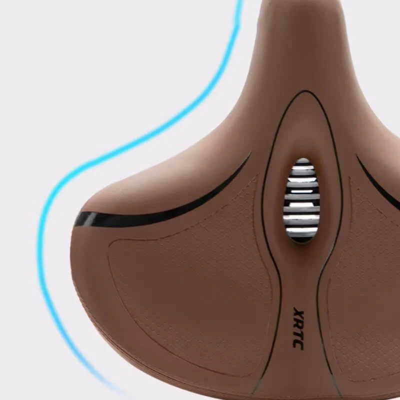 AirGlide™ | Selle velo confort avec mousse épaisse et suspension absorbante