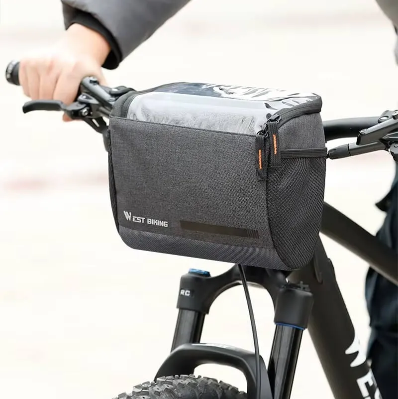 UrbanHold™ | Sacoche guidon vélo isotherme et tactile pour téléphone 4.5L