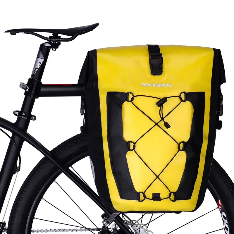 CargoTrail™ | Sacoche velo porte bagage extensible et 100 % imperméable 25-32L