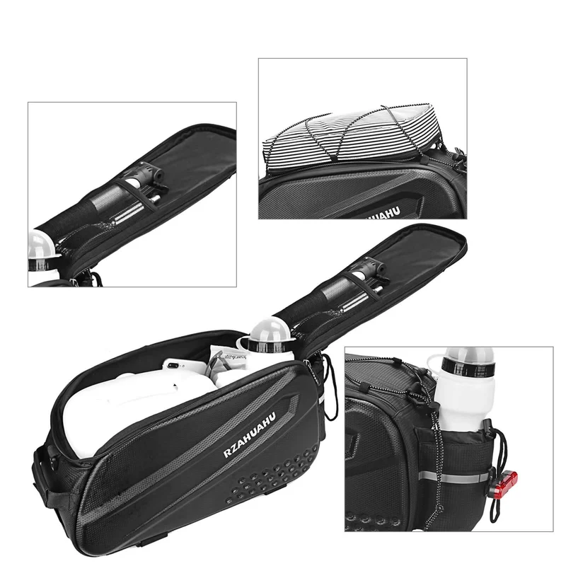 GearHaul™ | Sacoche velo porte bagage polyvalente et étanche 14L