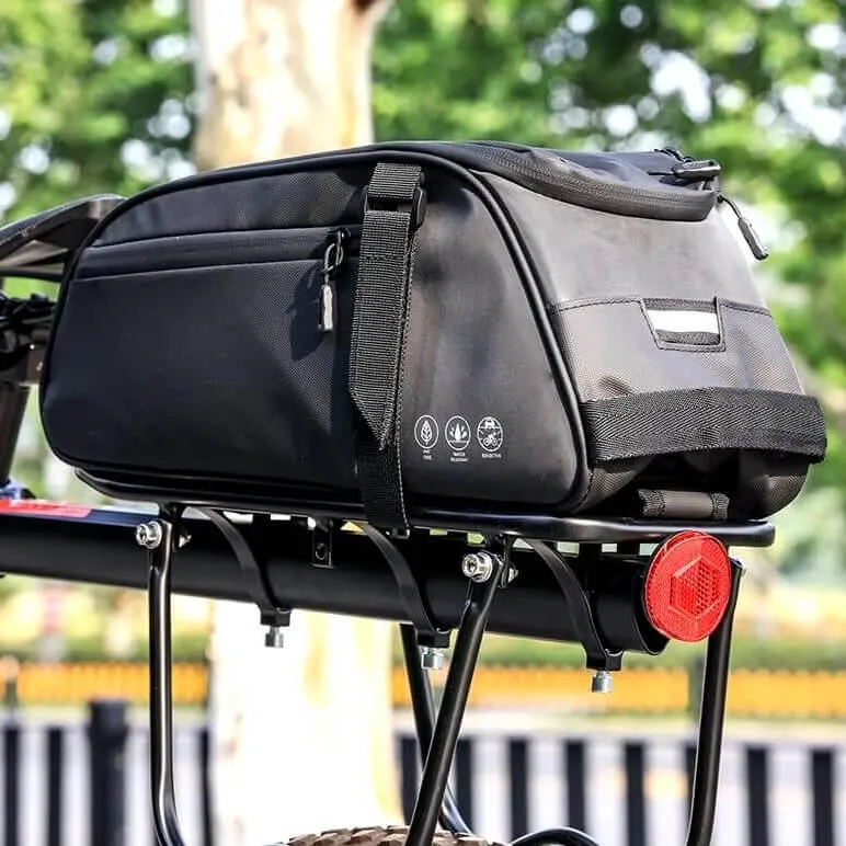 BackRide™ | Sacoche velo porte bagage imperméable et réfléchissante
