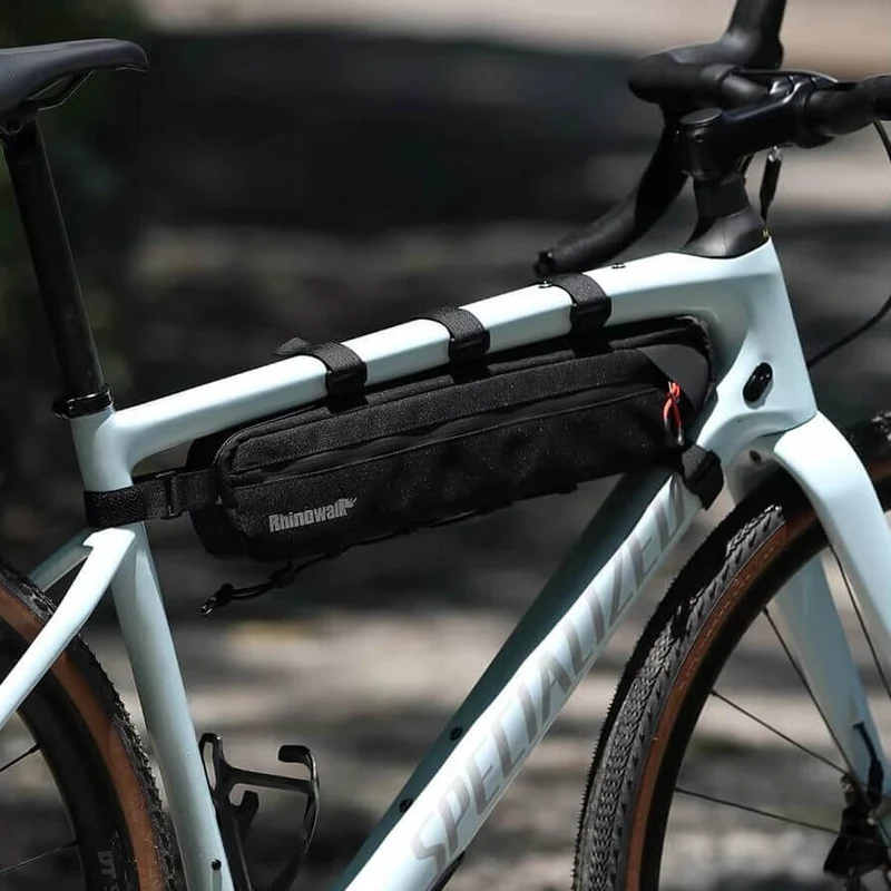 TrekPocket™ | Sacoche cadre velo protection antichoc et étanche