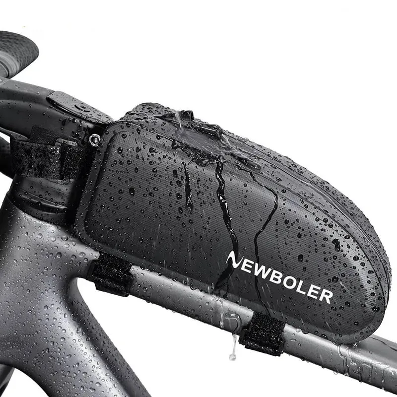 TrekGuard™ | Sacoche cadre velo étanche avec protection antichoc 2L