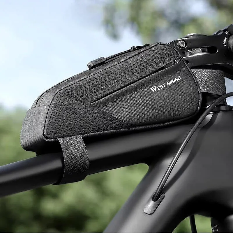 RoadFrame™ | Sacoche cadre velo compacte avec fixation stable