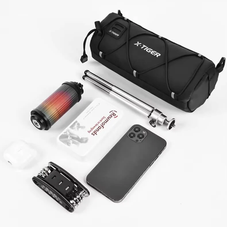 RoadSnap™ | Sacoche guidon vélo étanche et résistante pour des trajets sans encombre