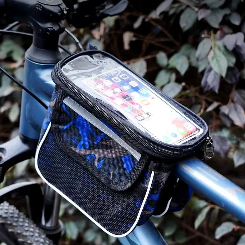 PathSack™ | Sacoche velo telephone étanche avec rangements compartimentés