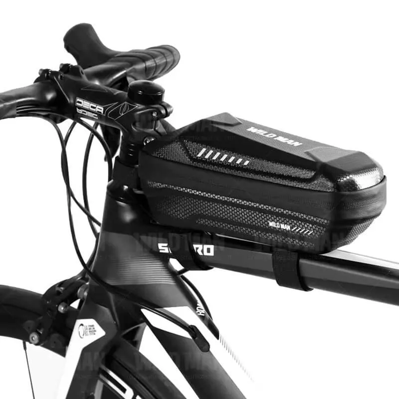 RideLock™ | Sacoche cadre velo 1L étanche avec fixation stable