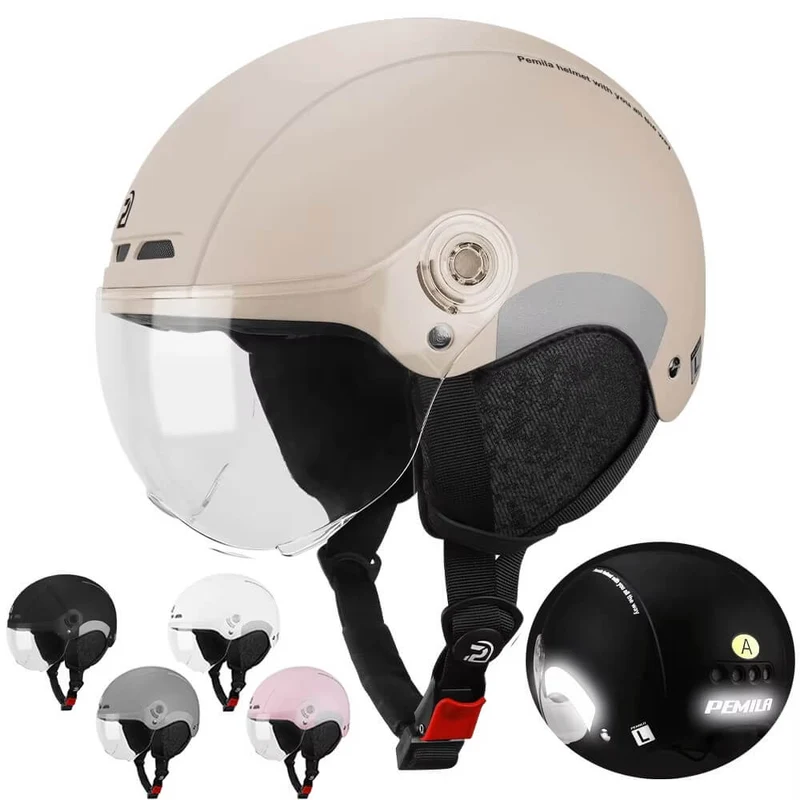 StreetGuard™ | Casque velo urbain avec visière protectrice