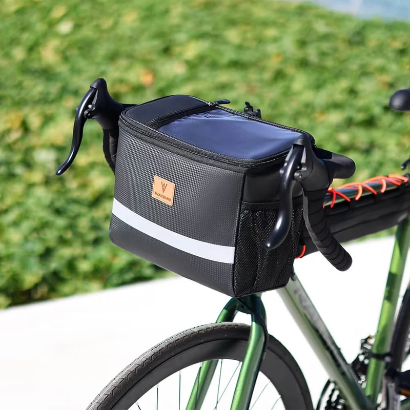 CycleCargo™ | Sacoche guidon vélo spacieuse avec écran tactile 8L